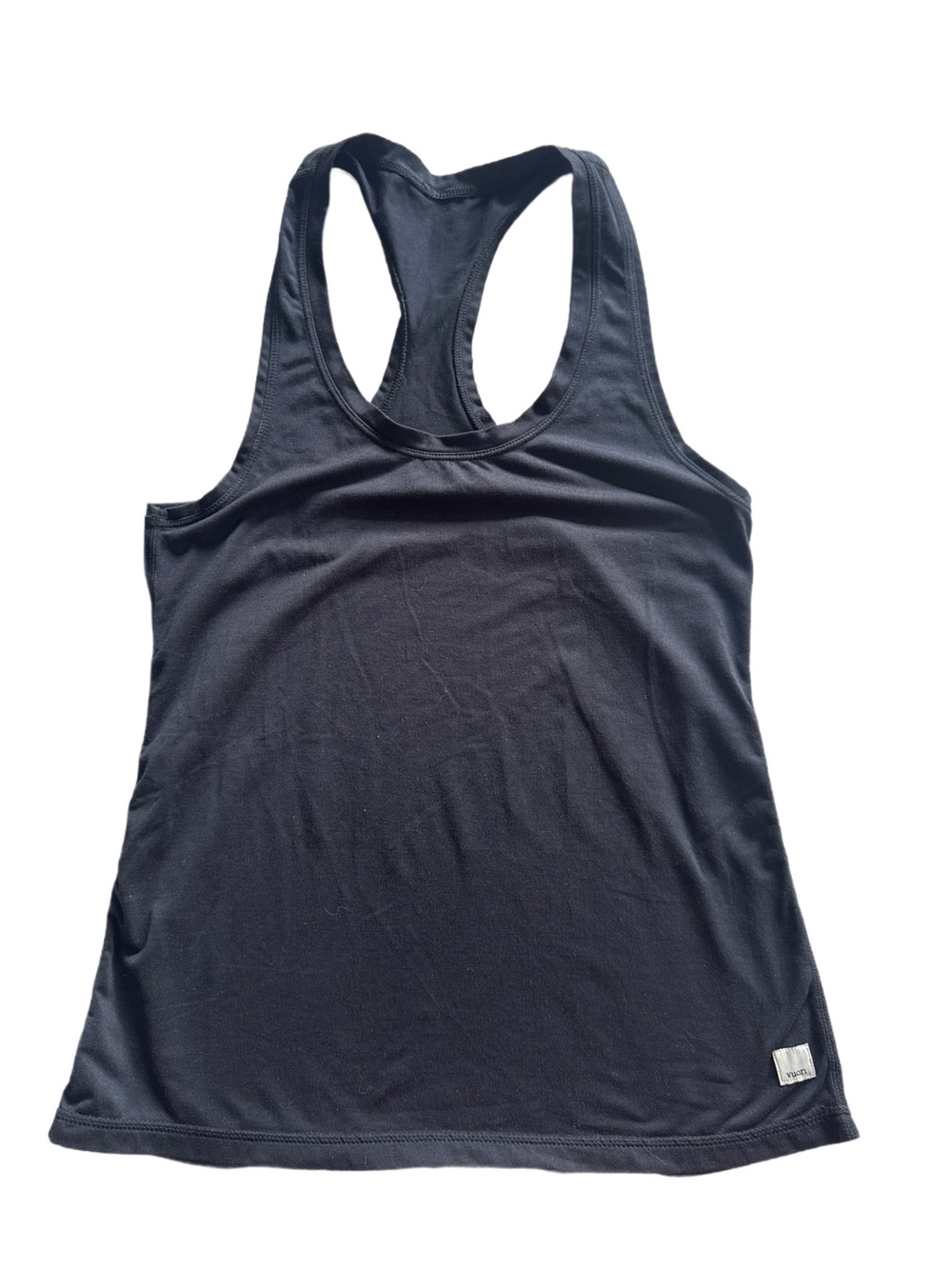 Vuori Black Racerback Tank Top Medium